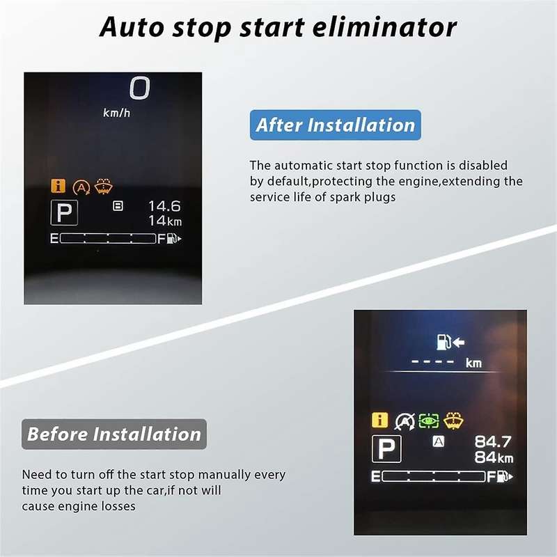 Auto Start Stop Eliminator for 2019-2022 Legacy 2017-2020 2015-2020 XV 2018-2022 A-Off Switch