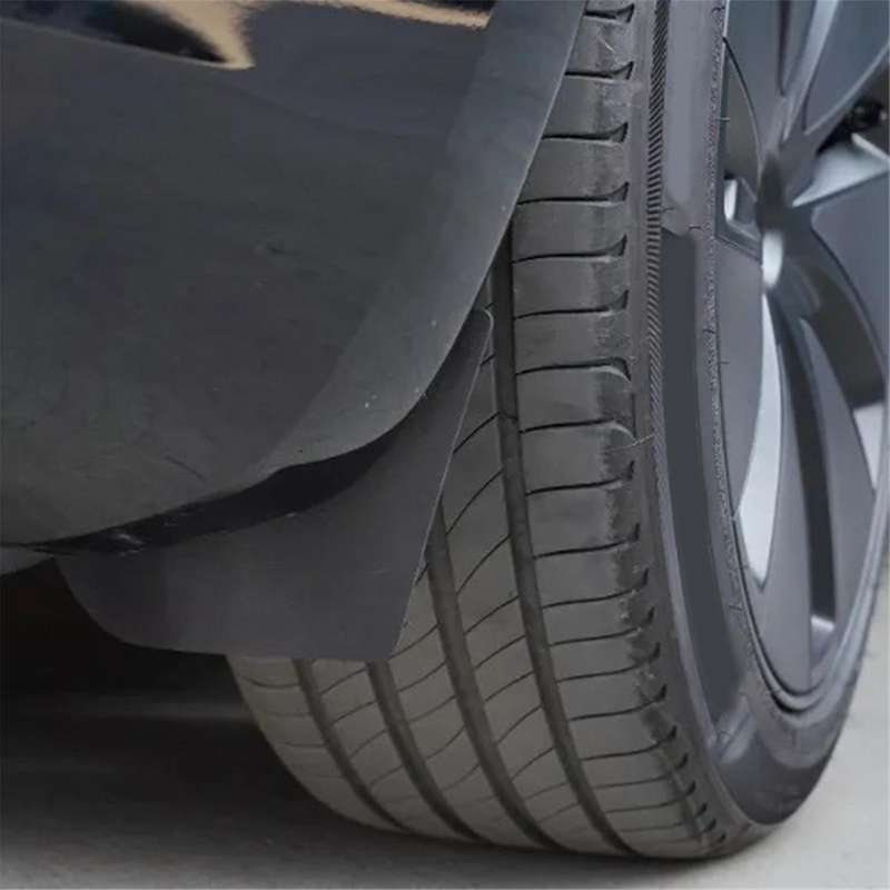 Auto TPE Invisible Wheel Splash Guards for Refreshed Version Model 3 Modification