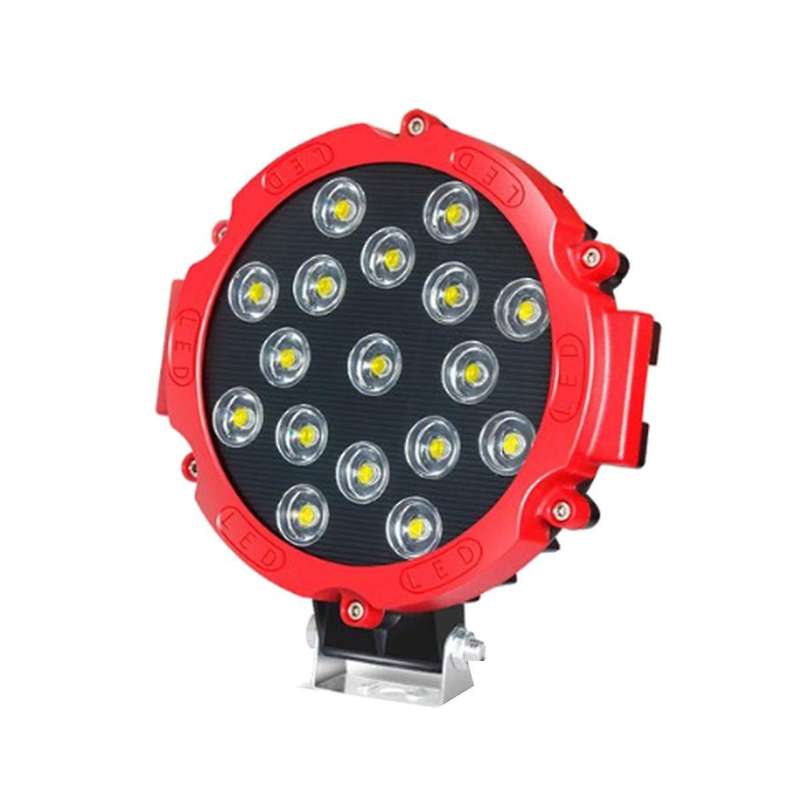 Auto Work Lights Off Road Lights Service Lights Led Lights Spotlights Auto Accessories,red