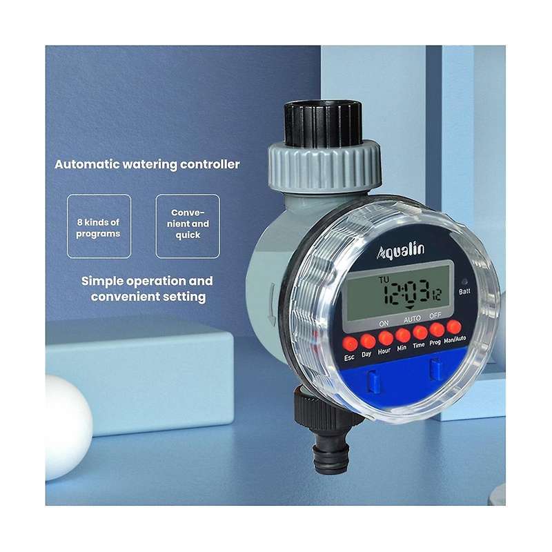 Automatic Display Watering Timer Electronic Home Garden Ball Valve Water Timer for Garden Irrigati