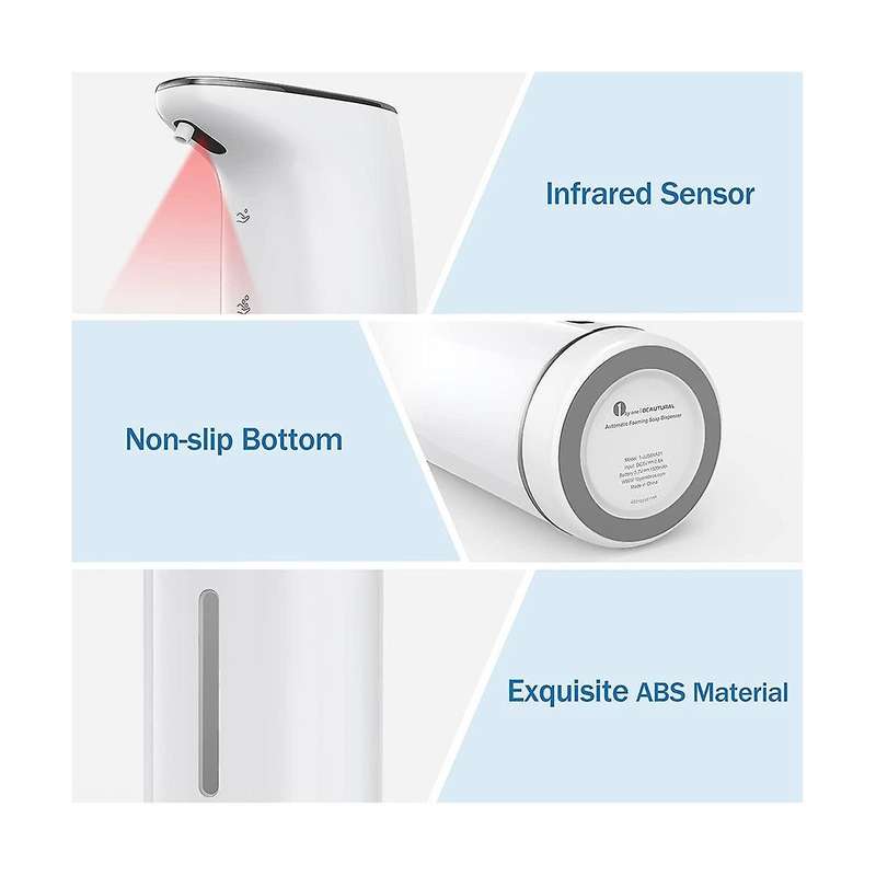 Automatic Foaming Soap Dispenser, Touchless Rechargeable Sensor Dispenser, Dish Soap Dispenser