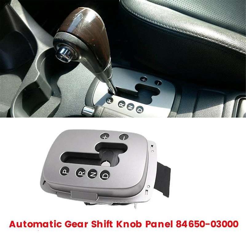Automatic Gear Shifter Knob Panel 84650-03000 for 2007-2012 Gearbox Shift Lever Panel Cover Trim 846