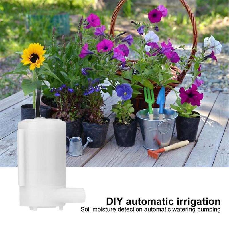 Automatic Irrigation System Self Watering DIY Kit Garden Greenhouse Flower Water Pump Soil Moisture