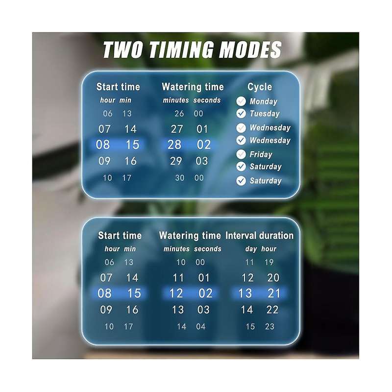 Automatic Mist Rainforest Timing Spray System Kit App Control Wifi Irrigation Timer Intelligent Rep