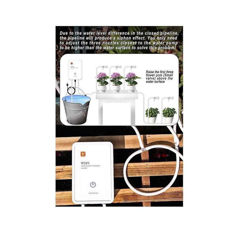 Automatic Mist Rainforest Timing Spray System Kit App Control Wifi Irrigation Timer Intelligent Rep