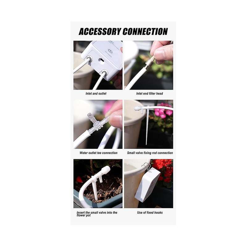 Automatic Mist Rainforest Timing Spray System Kit App Control Wifi Irrigation Timer Intelligent Rep