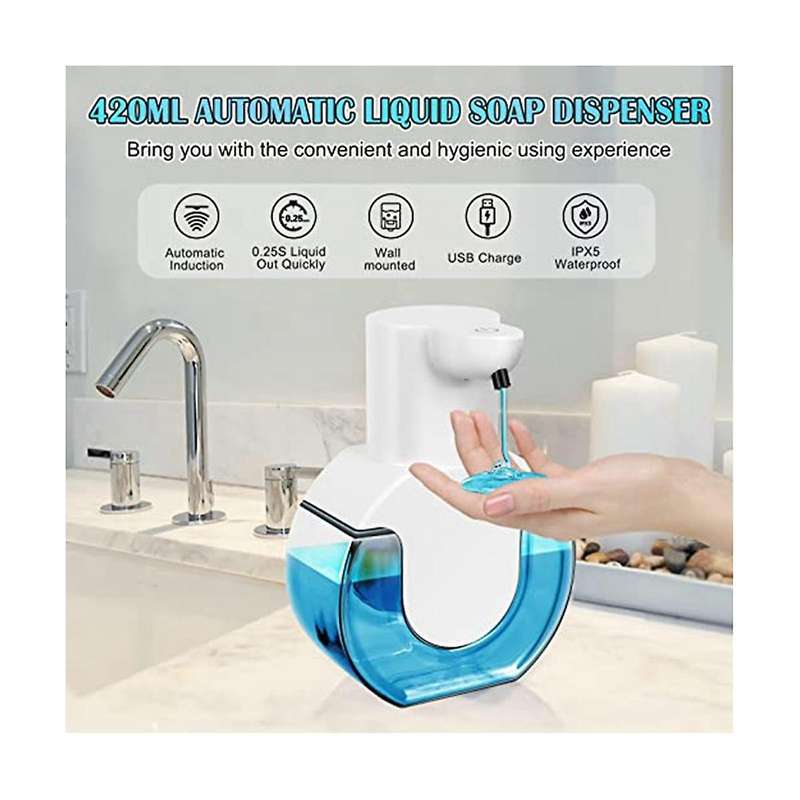 Automatic Sensor Soap Dispenser Smart Foam Washing Mobile Phone Wall-mounted Soap Dispenser Bubble