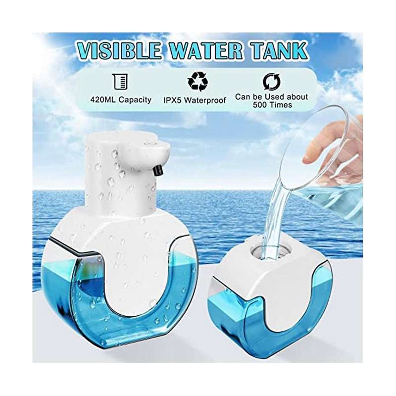 Automatic Sensor Soap Dispenser Smart Foam Washing Mobile Phone Wall-mounted Soap Dispenser Bubble