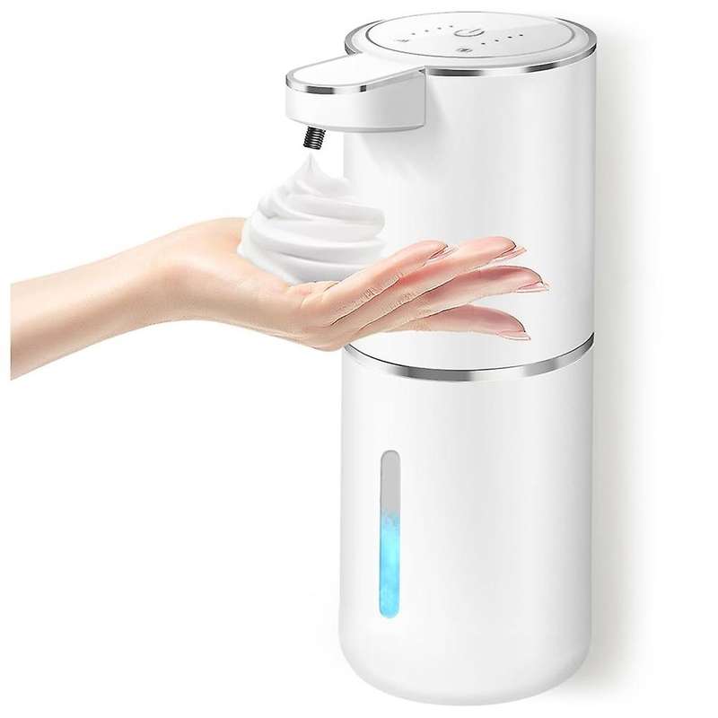 Automatic Soap Dispenser - Touchless Foaming Soap Dispenser 400Ml USB Rechargeable Dispenser for Bat