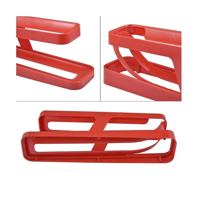Automatic Scrolling Egg Rack Holder Storage Box Egg Basket Container Organizer Rolldown Refrigerato