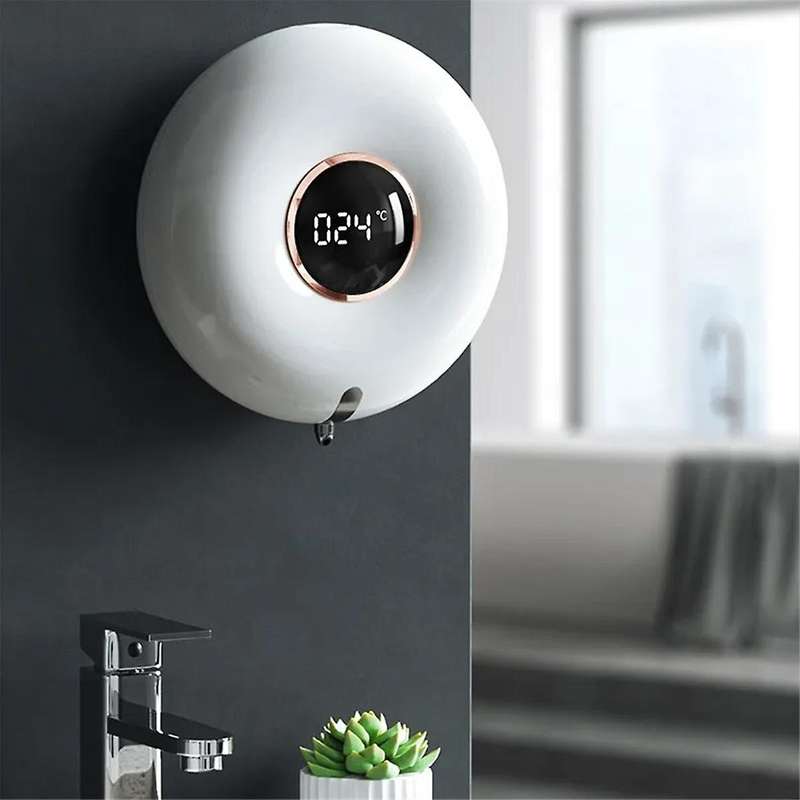 Automatic Soap Dispenser 300ml Usb Chargeable Smart Foam Machine Touchless Led Display Sensor Foam S