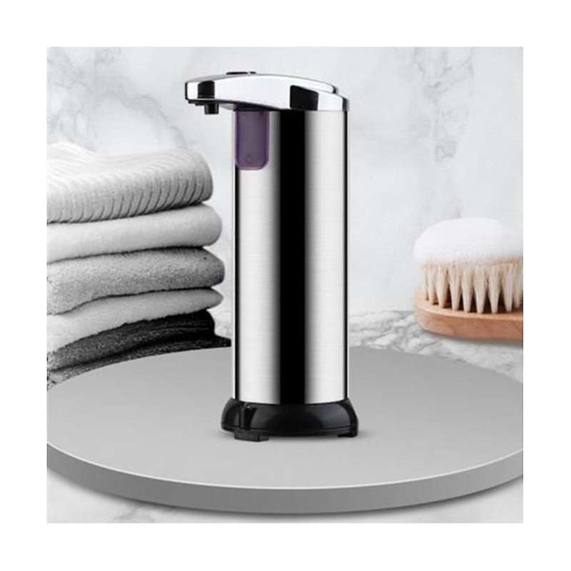 Automatic Soap Dispenser Touchless with Waterproof Base, 250ml Liquid Soap Dispenser for Kitchen Bat