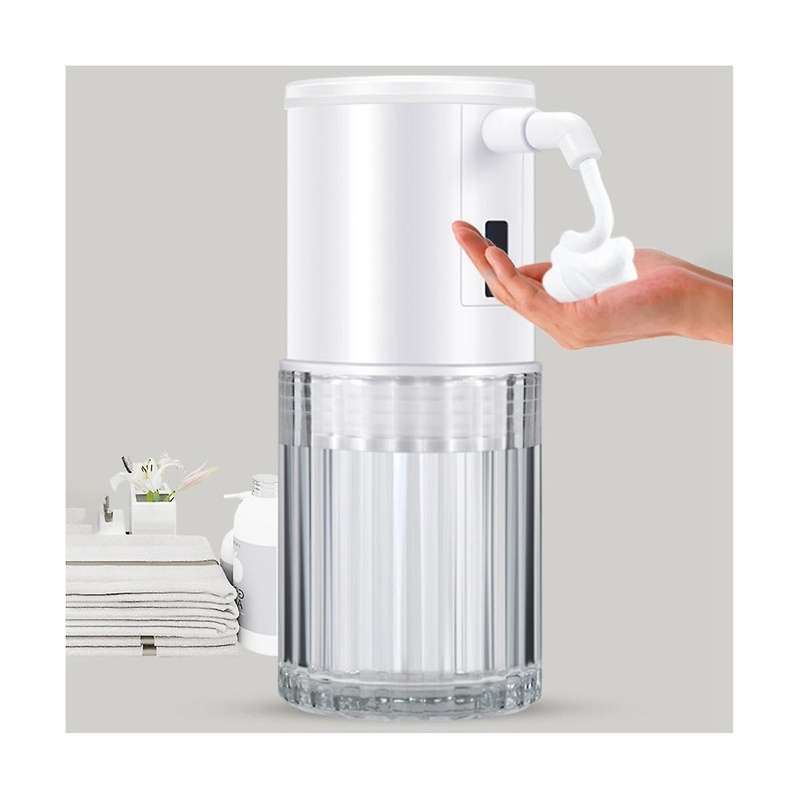 Automatic Soap Dispenser,350ml Touchless Rechargeable Soap Dispenser, for Bathroom Countertop