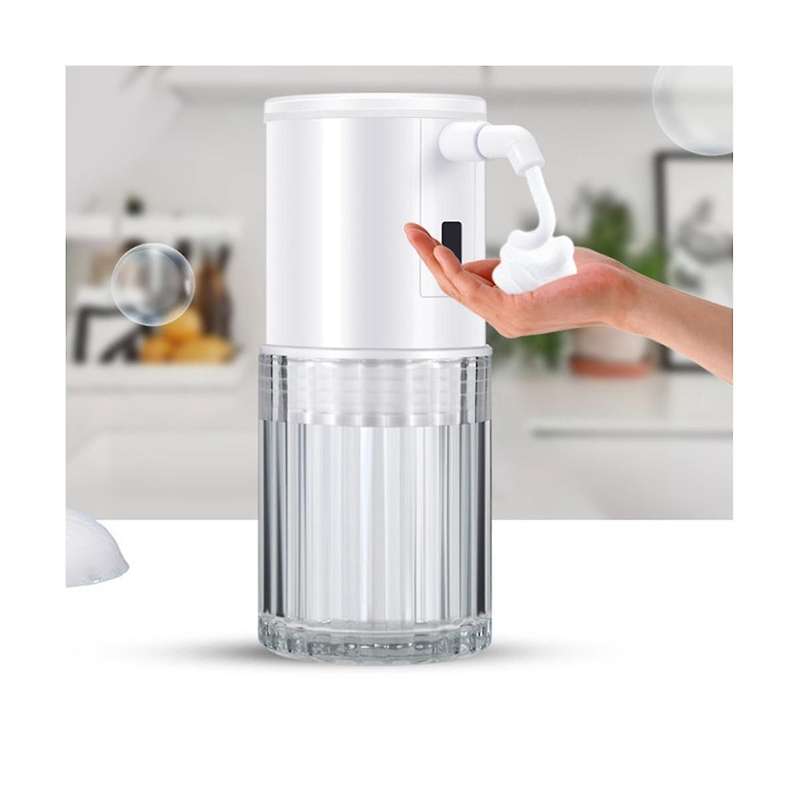 Automatic Soap Dispenser,350ml Touchless Rechargeable Soap Dispenser, for Bathroom Countertop
