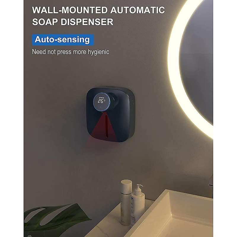 Automatic Soap Dispenser, Touchless Soap Dispenser, Waterproof Liquid Soap Dispenser for Kitchen Sin