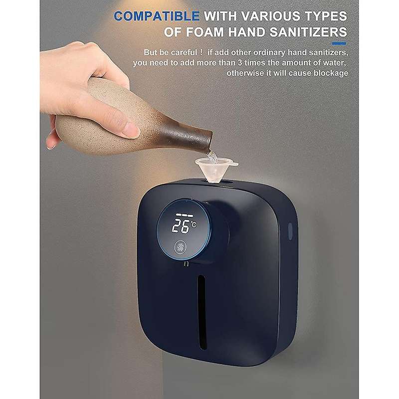 Automatic Soap Dispenser, Touchless Soap Dispenser, Waterproof Liquid Soap Dispenser for Kitchen Sin
