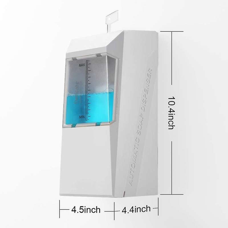 Automatic Soap Dispenser Wall Mount - 1000Ml/33Oz - Touchless Hand Soap Dispenser for Bathroom/Kitch