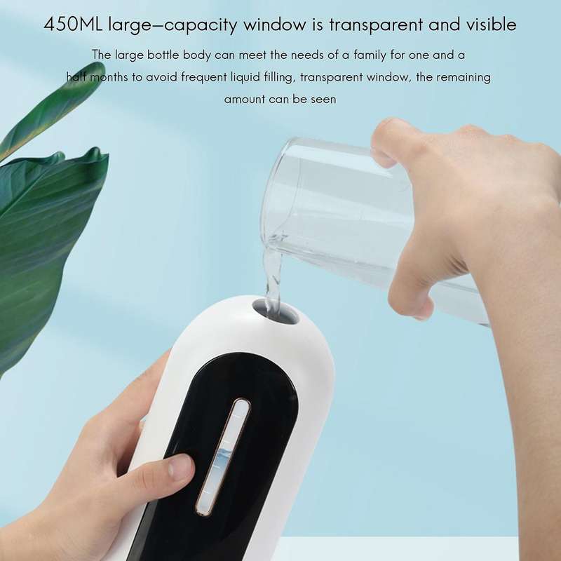 Automatic Soap Dispenser,Touchless Soap Dispenser,Wall Mounted with Infrared Motion Sensor for Bathr