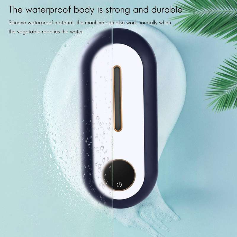 Automatic Soap Dispenser,Touchless Soap Dispenser,Wall Mounted with Infrared Motion Sensor for Bathr