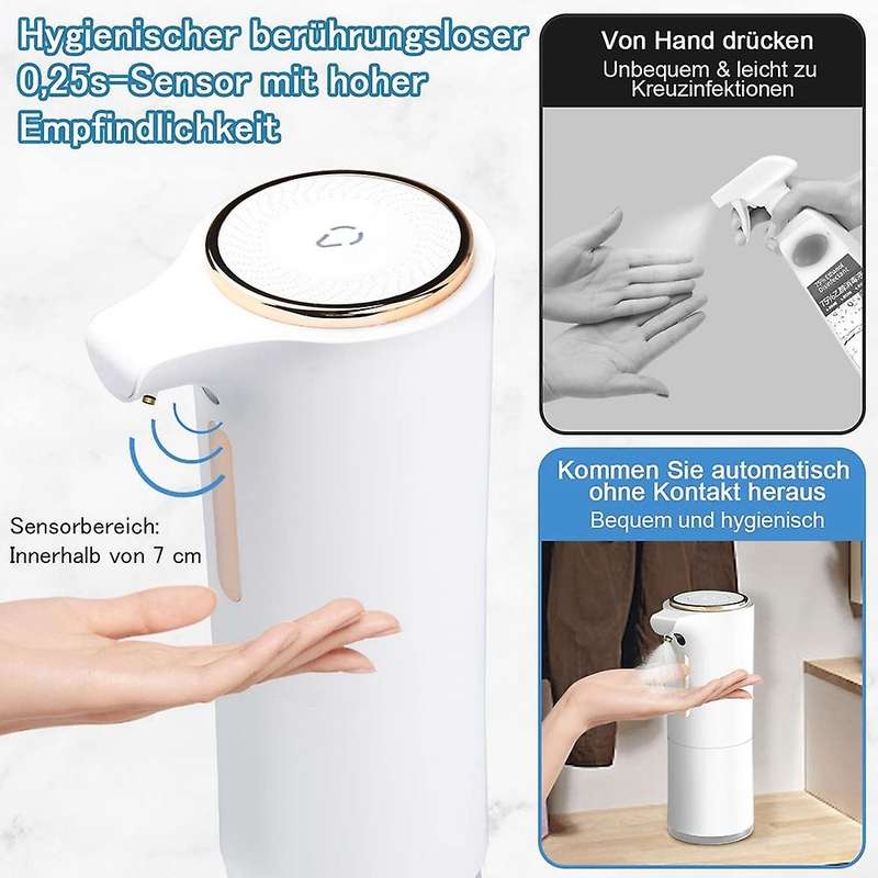 Automatic Touchless Alcohol Dispenser Touchless Soap Dispenser Spray Machine 300Ml Rechargeable Soap