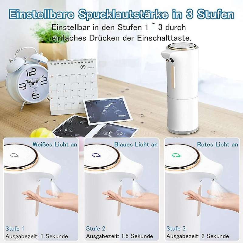 Automatic Touchless Alcohol Dispenser Touchless Soap Dispenser Spray Machine 300Ml Rechargeable Soap