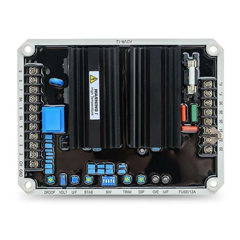 Automatic Voltage Regulator Voltage Controller AVR ADVR-12 Replace VR6 K65-12B K125-10B AVC125-10 AV