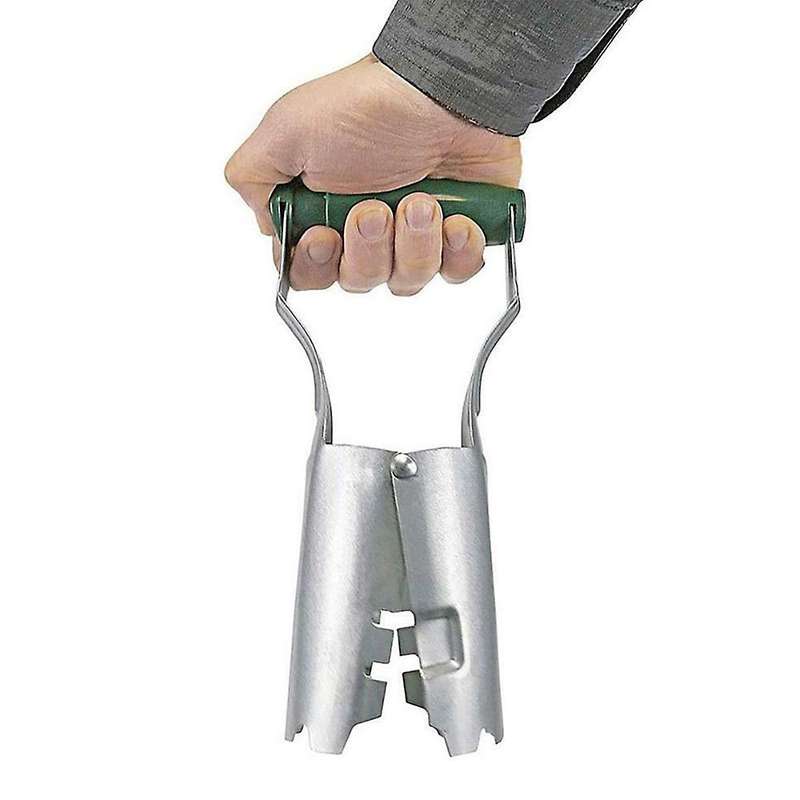 Automatic Transplanter Garden Hand Bulb Planter Tool with Depth Soil Release Planting Tool for Digg