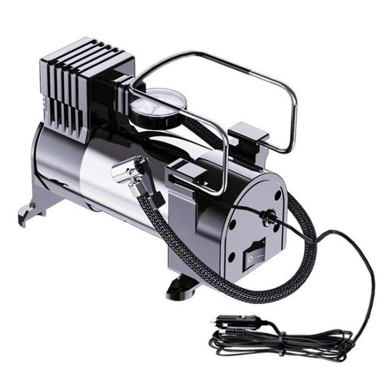 Automobile 19 Cylinder Vacuum Tire Inflator Tire Air Pump with Digital Pressure Gauge for Automobil