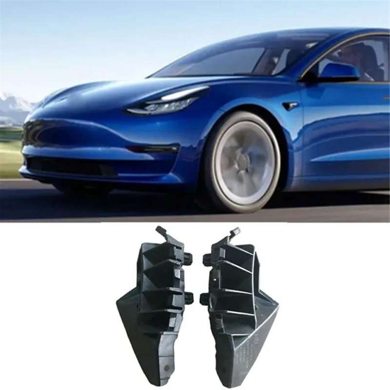 Automobile 1 Pair Front Bumper Bracket Front Bracket Cover for Model S 2012-2023 1095495-00-A 109549