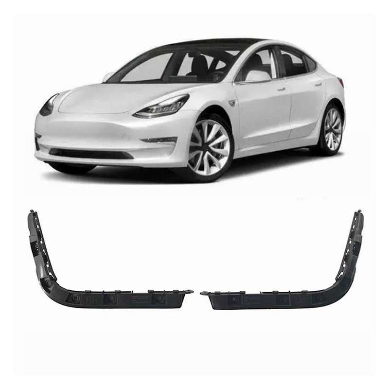 Automobile 1 Pair Rear Bumper Bracket for Model 3 1083988-00-I 1083989-00-I