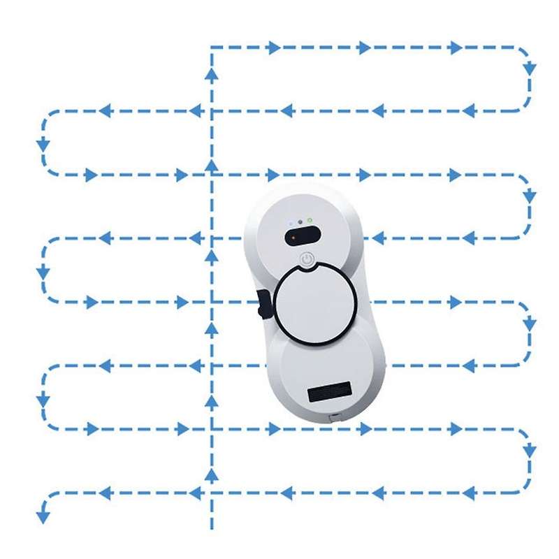 Automatic Window Cleaning Robot with Water Spray Robotic Vacuum Cleaner Electric Windows Washer for