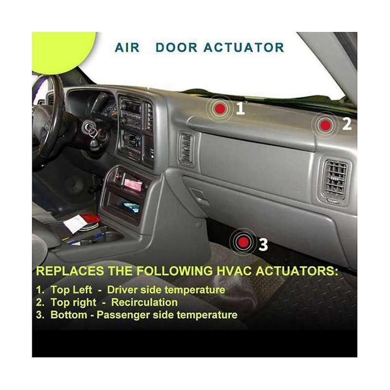 Automobile Air Conditioning Damper Actuator for 16163982 52402588 89018365