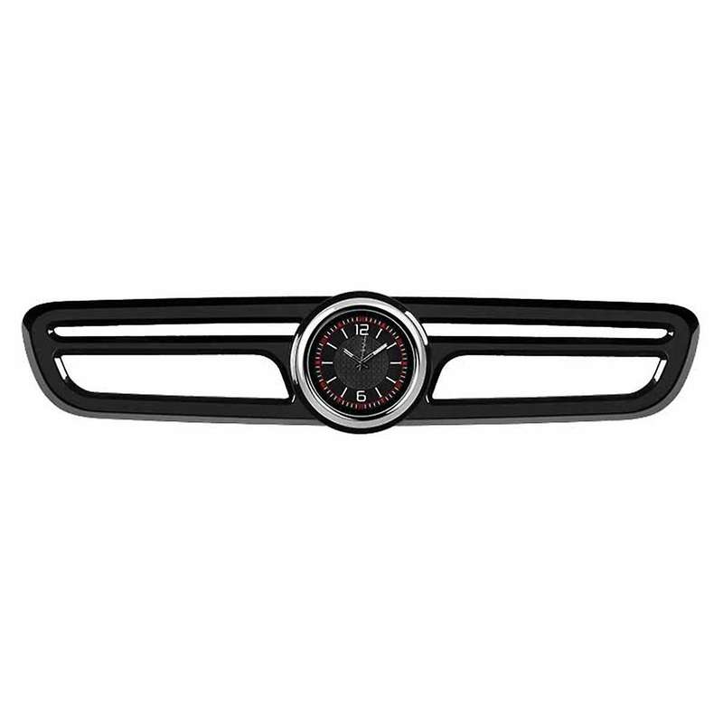 Automobile Central Control Clock Central Control Decoration Clock for Black Car Interior Decoration