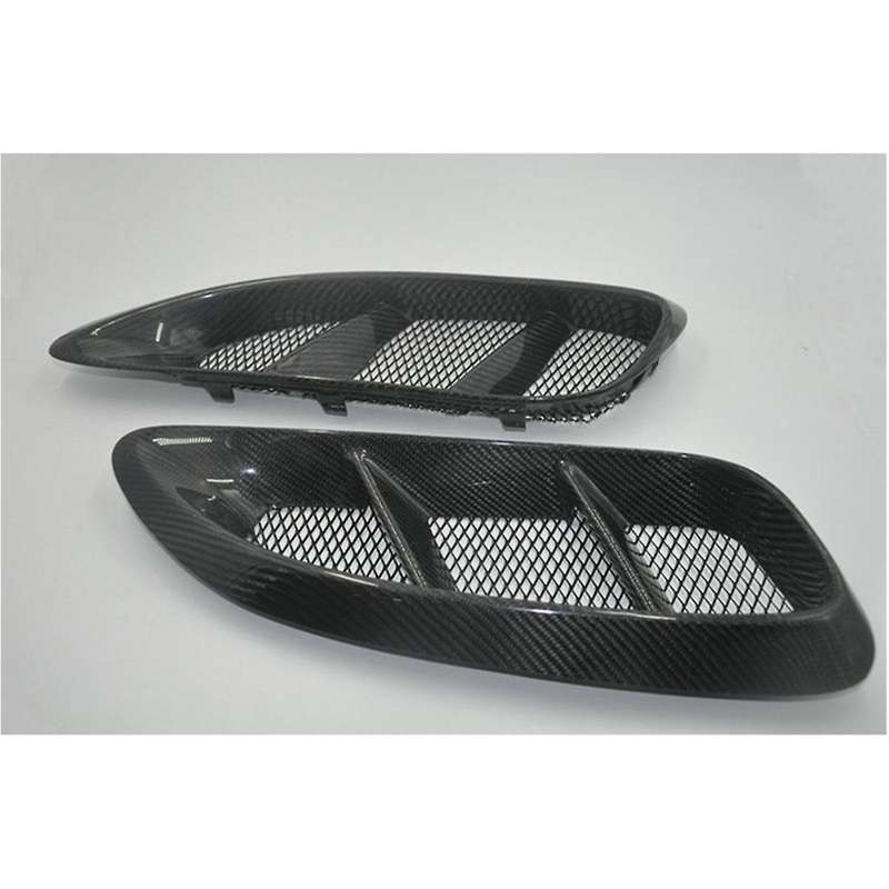 Automobile Carbon Fiber Side Air Intake Cover for 718 Decorative Accessories