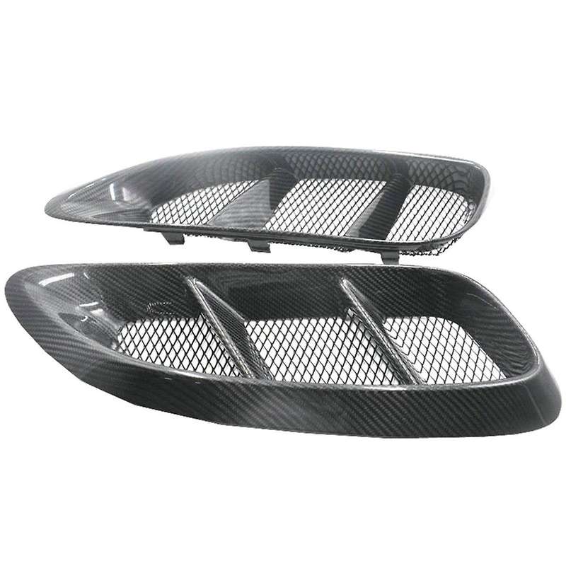 Automobile Carbon Fiber Side Air Intake Cover for 718 Decorative Accessories