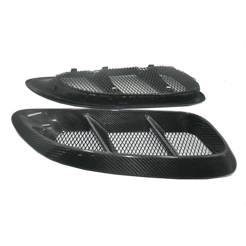 Automobile Carbon Fiber Side Air Intake Cover for 718 Decorative Accessories