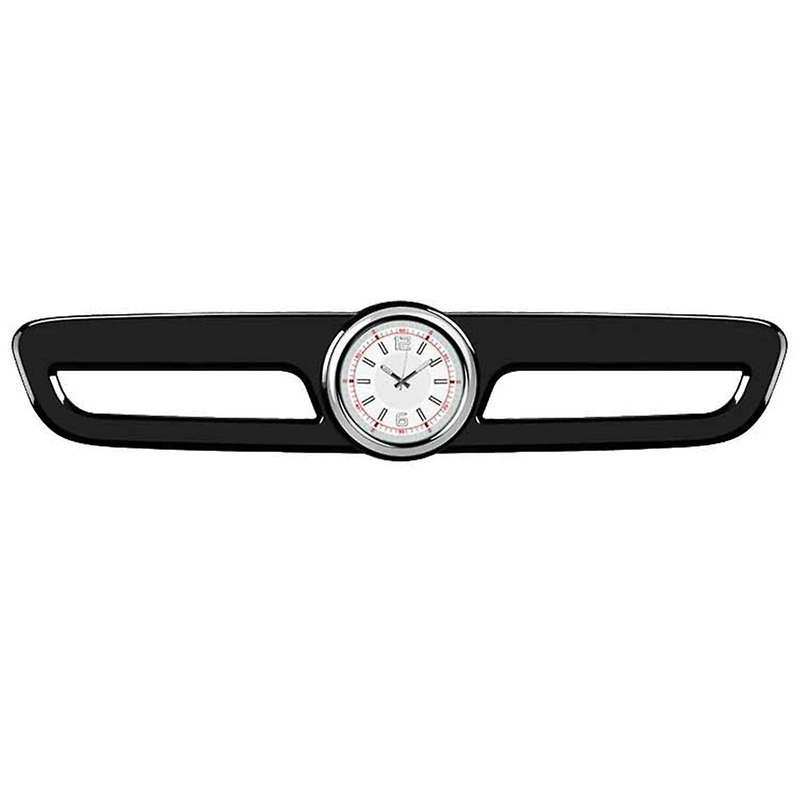 Automobile Central Control Clock Central Control Decoration Clock for White Car Interior Decoration,