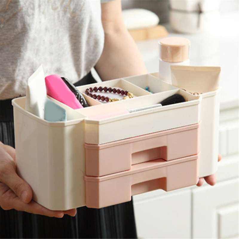 Makeup Organizer Cosmetic Case for Jewelry Hair Accessories Beauty Skincare Product Organizing Makeu