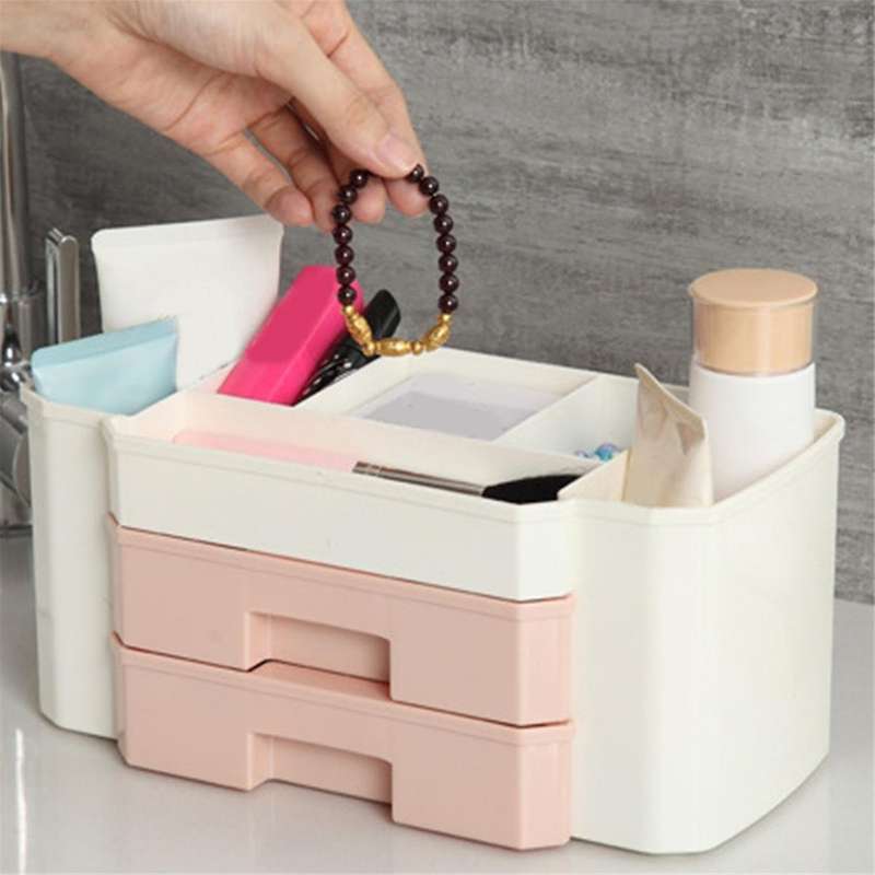 Makeup Organizer Cosmetic Case for Jewelry Hair Accessories Beauty Skincare Product Organizing Makeu