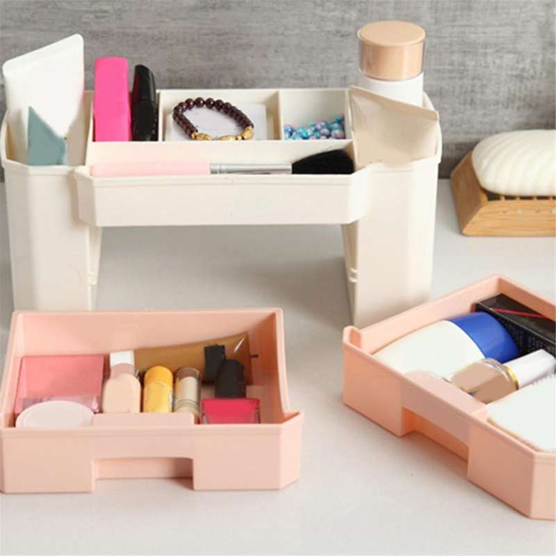 Makeup Organizer Cosmetic Case for Jewelry Hair Accessories Beauty Skincare Product Organizing Makeu