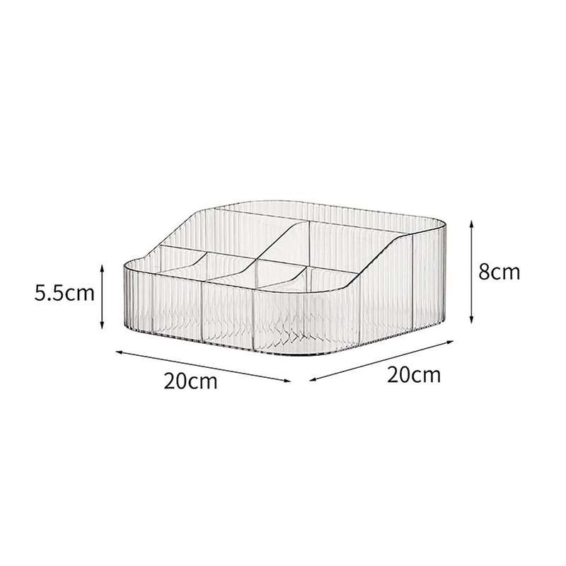 Makeup Organizer with Stackable Drawer Countertop Vanity Cosmetics Organizers for Skincare Perfumes