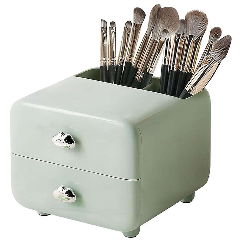 Makeup Organizer+Drawers,Makeup Brush Holder,Makeup Brush Organizers and Storage,Skincare Organizer,