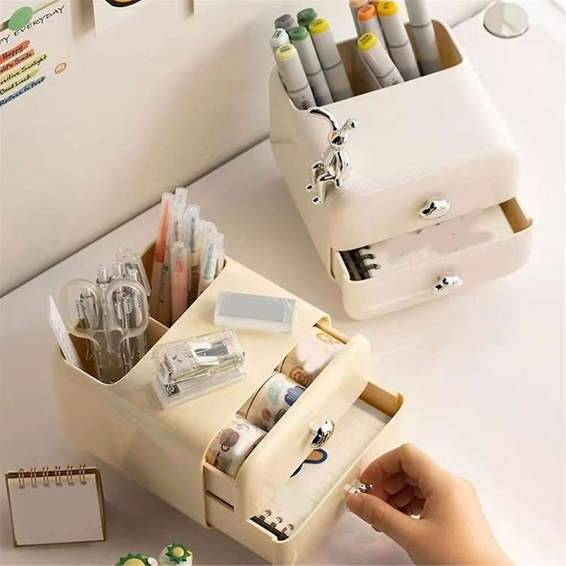 Makeup Organizer+Drawers,Makeup Brush Holder,Makeup Brush Organizers and Storage,Skincare Organizer,