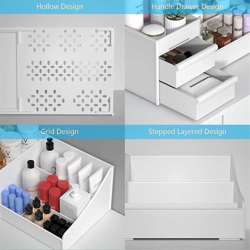 Makeup Organizer,skincare Organizers On Countertop, Cosmetic Storage Organizer Fits Skincare, Lotion