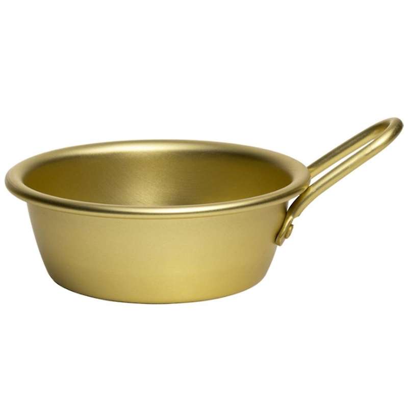 Makgeolli Bowls Aluminum Korean Bowls for Korean Raw Rice Wine, 3pcs