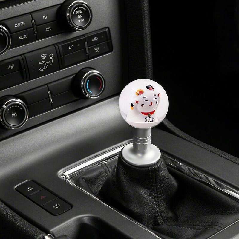 Maneki Fortune Round Gear Ball SHIFT KNOB M8 M10 M12 Adapter