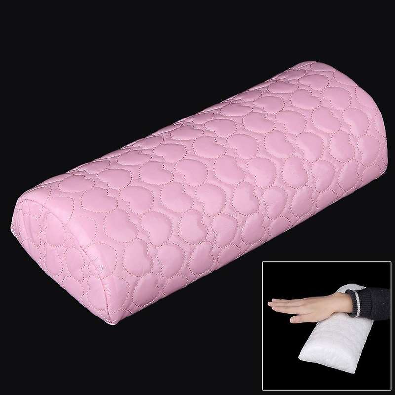 Manicure Tool Hand-rest Cushions Holder Professional Soft Sponge Armrest Rest Cushion (pink)