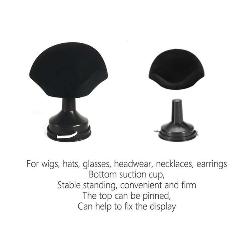 Mannequin Head Model Wigs Mannequin Head with Sucker for Wig Styling and Fixing Wigs Stand Holder