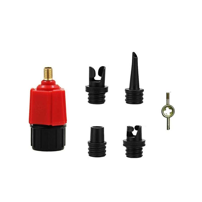 Manner Sup Paddle Air Nozzle Air Valve Rubber Boat Canoe Changeover Car Pump Adapter Multi Connecto