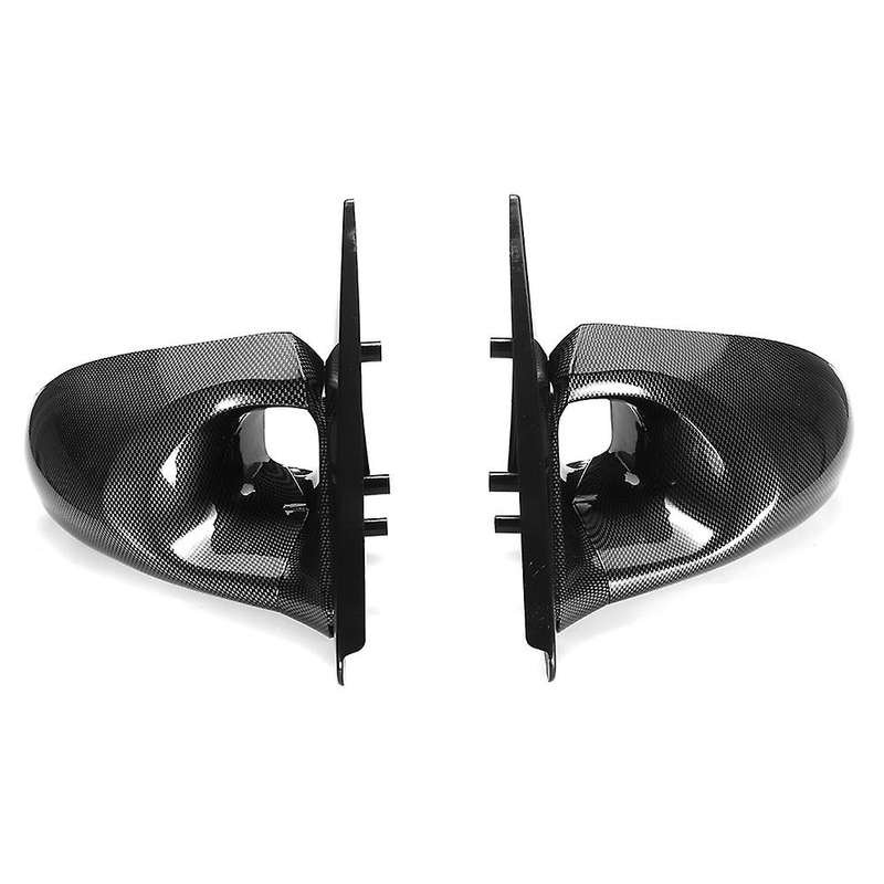 Manual Adjustable Spoon Style 2x Car Side Door Mirror Rearview Mirror Assembly for Eg 2dr 1992-1995